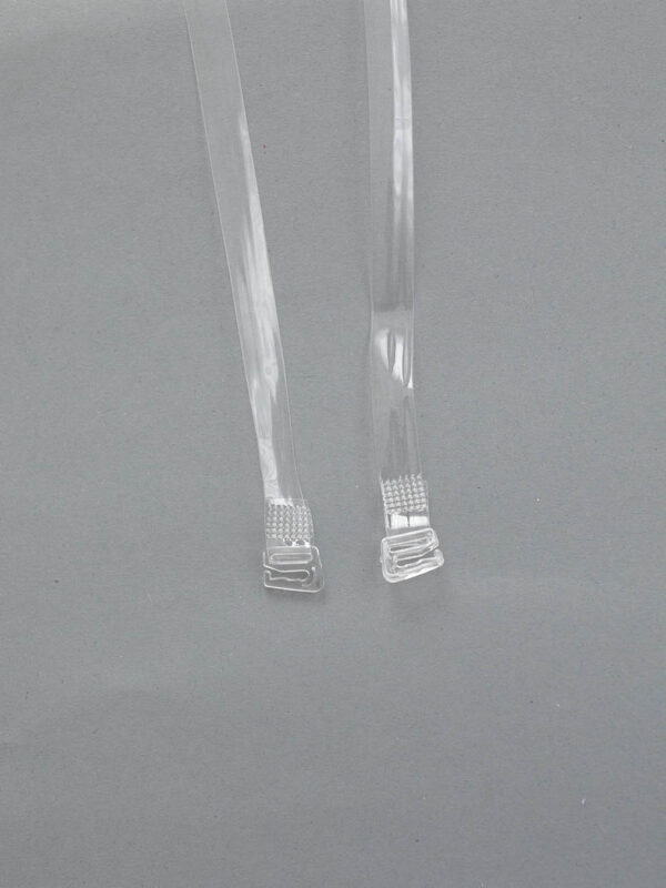 Silikonski kaišići za grudnjak - providne zakačke