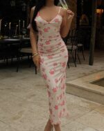 Midi haljina Molly - cvijetni uzorak - Slika 3