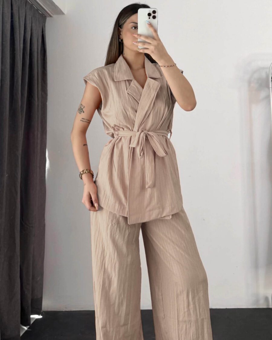 Dvodjelni set Terra - bež - Slika 4