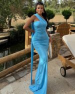 Maxi haljina Tia - plava