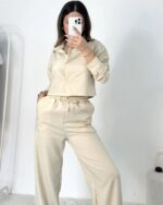 Dvodjelni set London  - cream - Slika 2