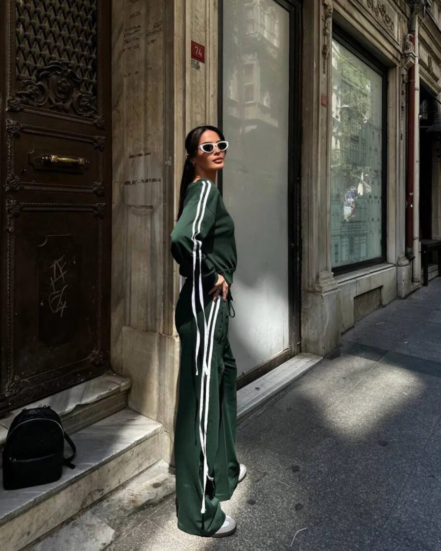 Dvodjelna trenerka Gwen - zelena - Slika 2