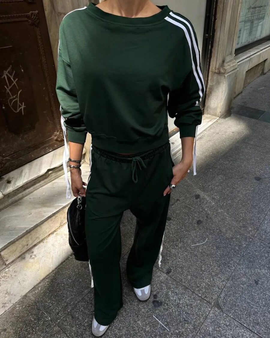 Dvodjelna trenerka Gwen - zelena - Slika 3