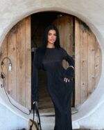 Midi haljina Laura - crna - Slika 3