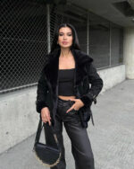 Oversize jakna Barbara - crna