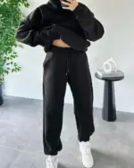 Dvodjelna termo trenerka Gale - crna - Slika 5