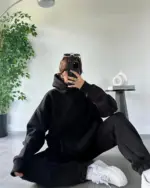 Dvodjelna termo trenerka Gale - crna - Slika 6