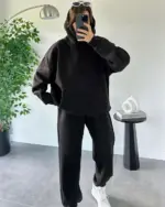 Dvodjelna termo trenerka Gale - crna - Slika 4