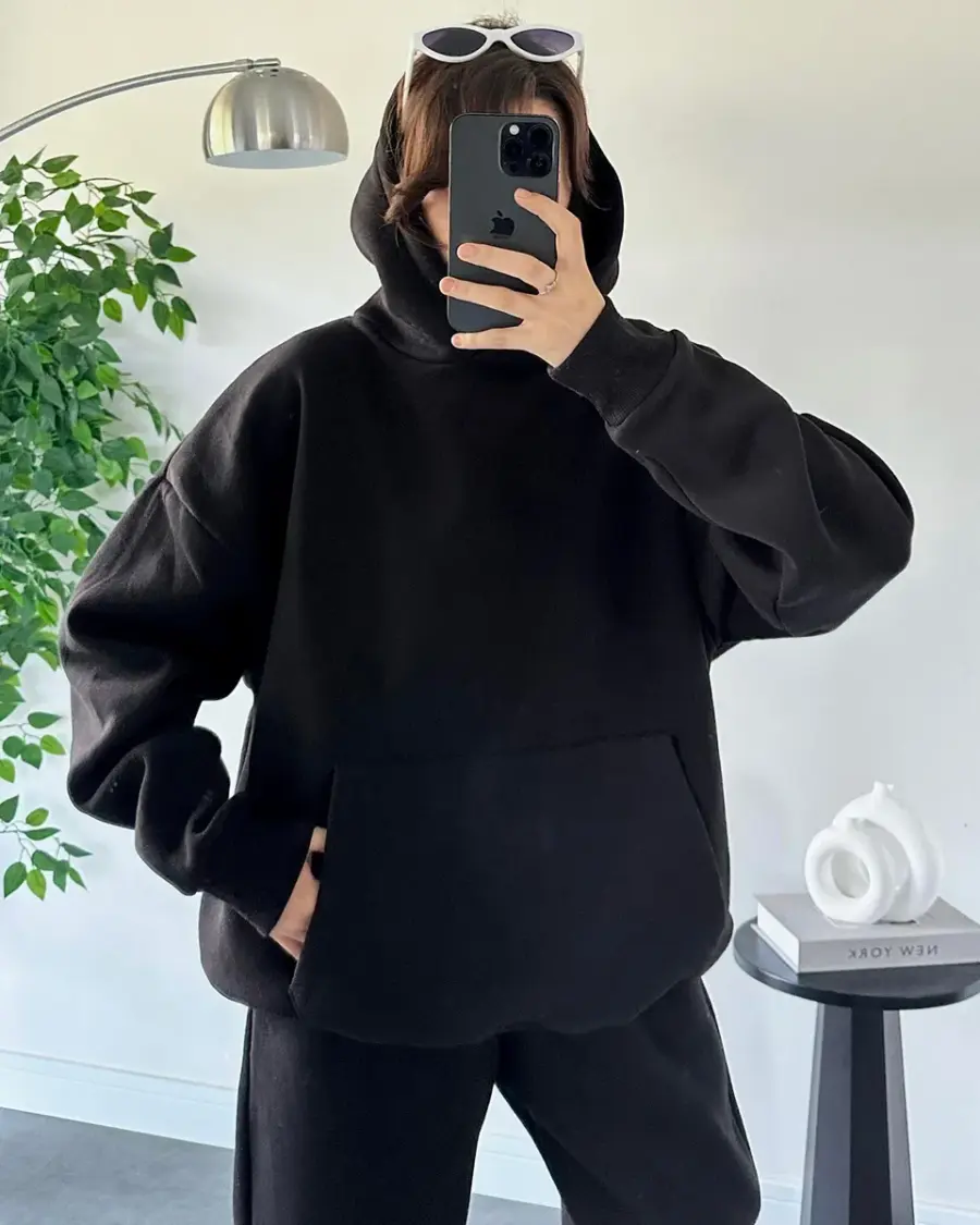 Dvodjelna termo trenerka Gale - crna - Slika 3