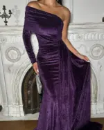 Maxi haljina Freya - ljubičasta - Slika 2