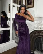 Maxi haljina Freya - ljubičasta