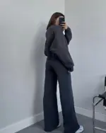 Dvodjelna termo trenerka Mars - antracit - Slika 4