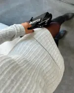 Mini haljina Callie - cream - Slika 5