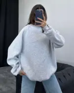 Oversize duks Labella - sivi