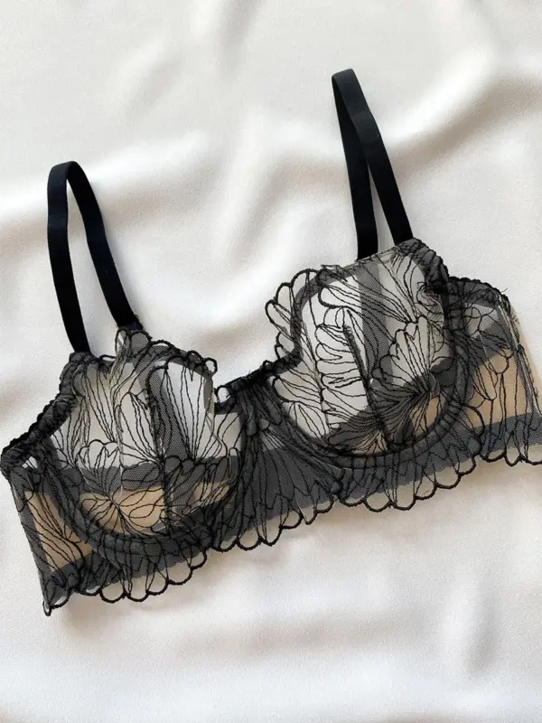 Dvodjelni lingerie set Zan - crni 10 Lunatik