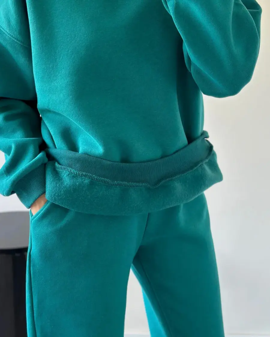 Dvodjelna termo trenerka Olivia - zelena - Slika 5