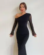 Midi haljina Judson - crna - Slika 2