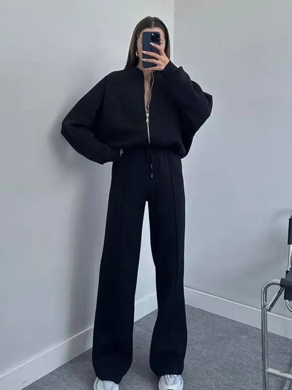 Dvodjelna termo trenerka Mars - crna