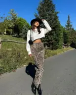 Maxi suknja Pamina - leopard print