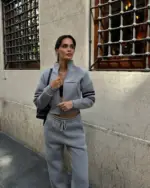 Dvodjelna trenerka Berry - siva - Slika 3