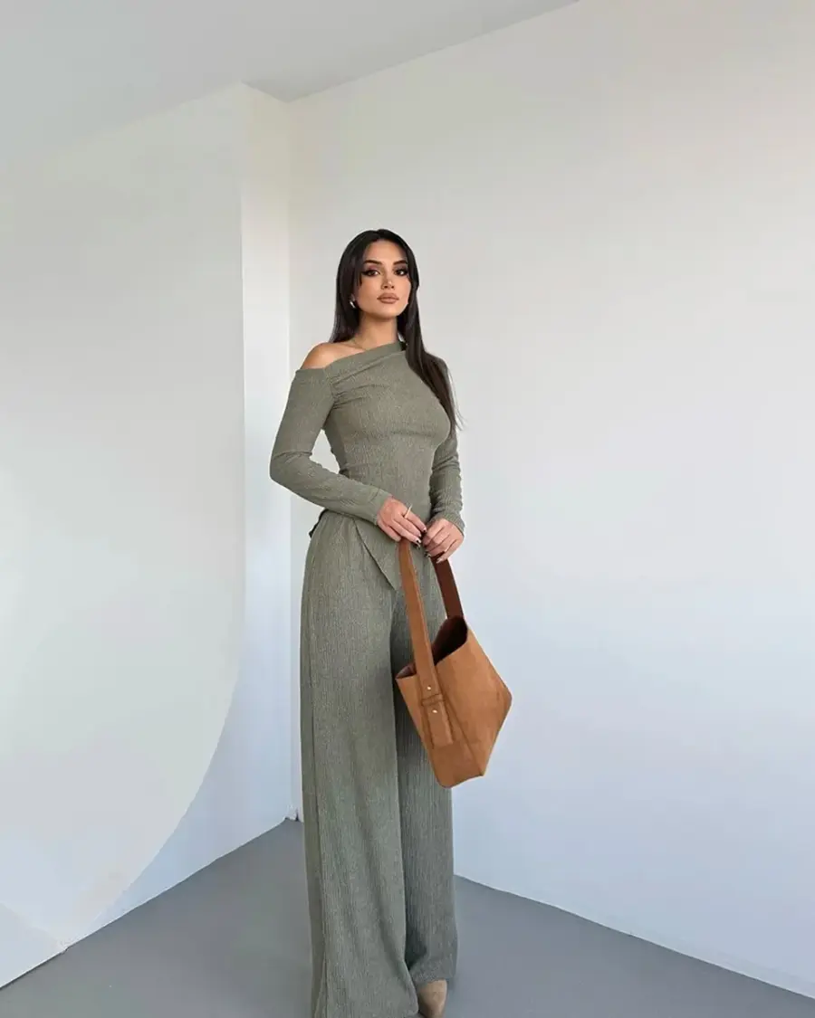 Dvodjelni set Erica - zeleni - Slika 6