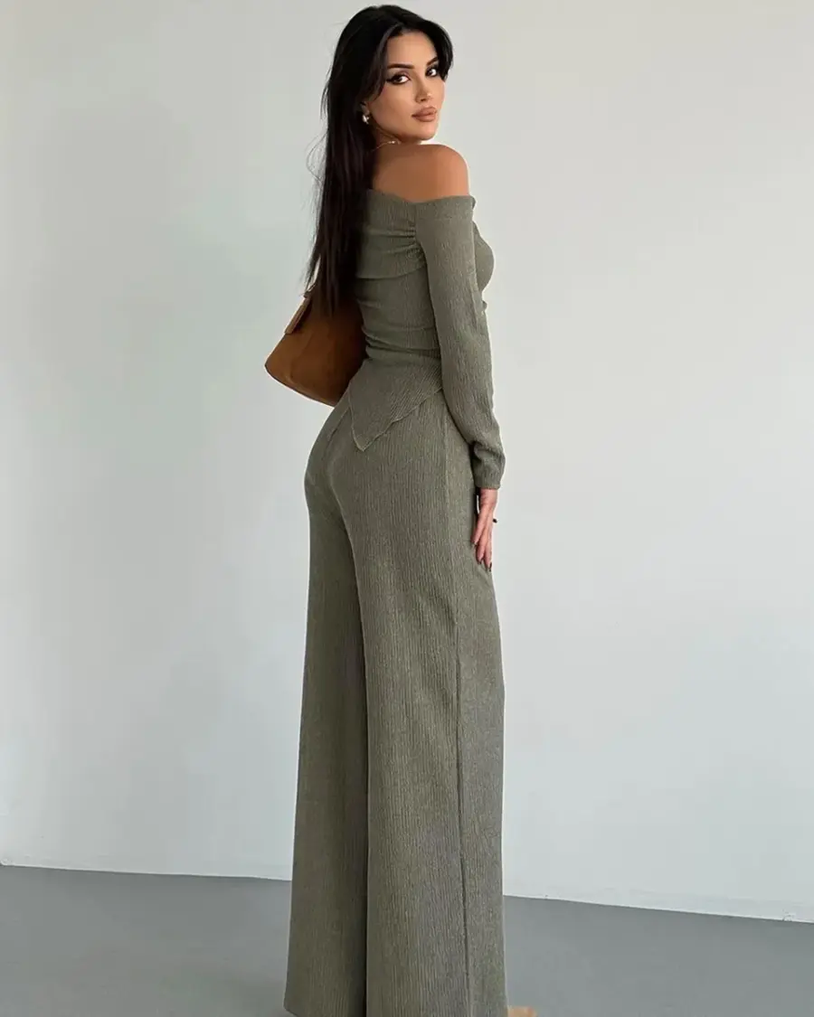 Dvodjelni set Erica - zeleni - Slika 4