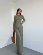 Dvodjelni set Erica - zeleni - Slika 2