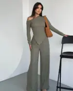 Dvodjelni set Erica - zeleni - Slika 3