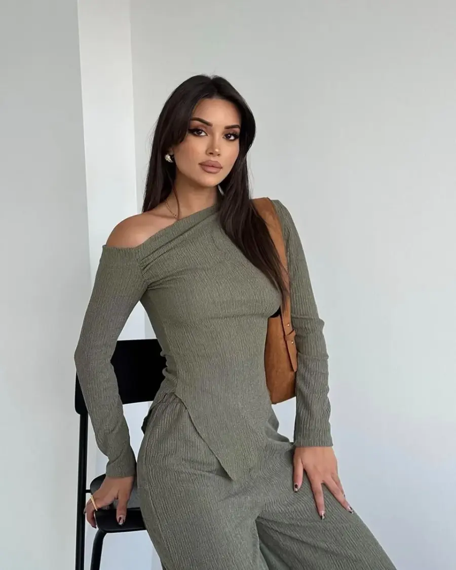 Dvodjelni set Erica - zeleni - Slika 5