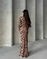 Maxi haljina Gama - leopard print - Slika 3