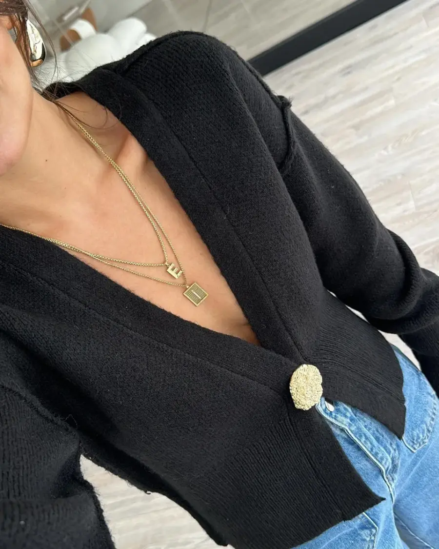 Džemper Amani - crni - Slika 2