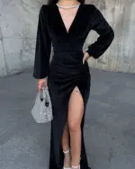 Maxi haljina Heloisa - crna - Slika 2