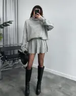 dvodjelni pleteni set