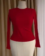 Majica Calypso - crvena - Slika 4