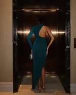 Maxi haljina Tiara  - zelena - Slika 3