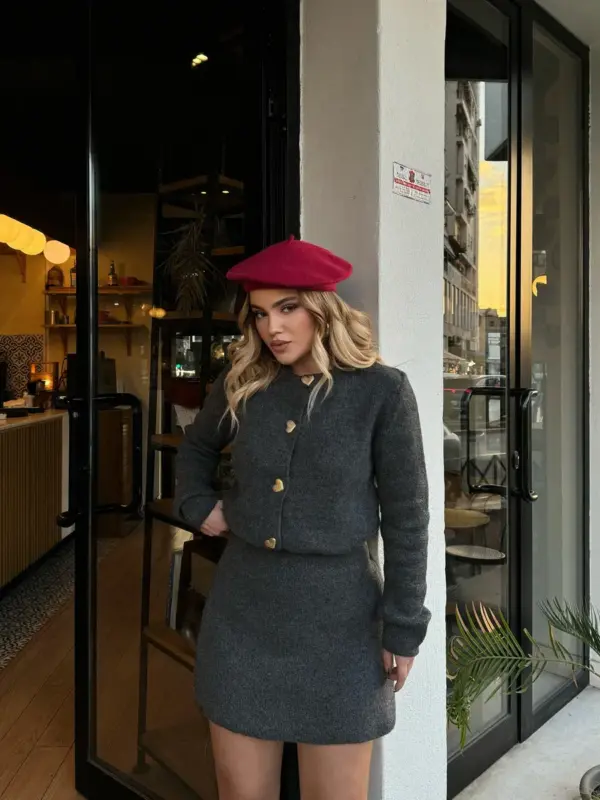 dvodjelni pleteni set