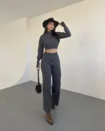 dvodjelni pleteni set