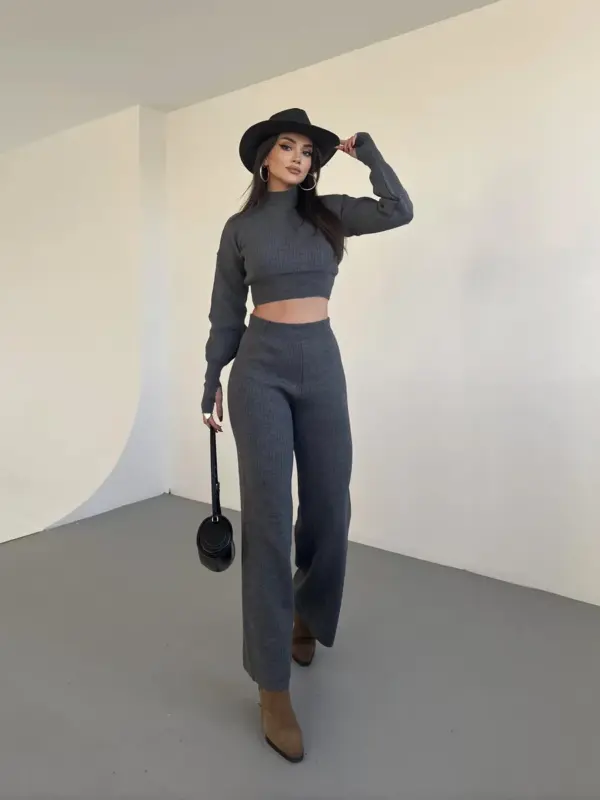 dvodjelni pleteni set