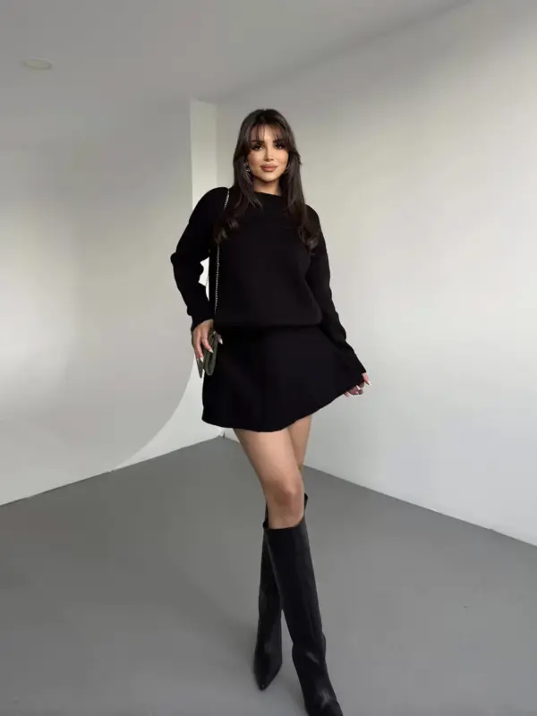 dvodjelni pleteni set