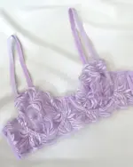 Dvodjelni lingerie set Ria - lila - Slika 6