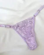 Dvodjelni lingerie set Ria - lila - Slika 2