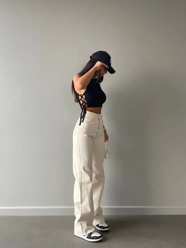 Farmerice široka nogavica