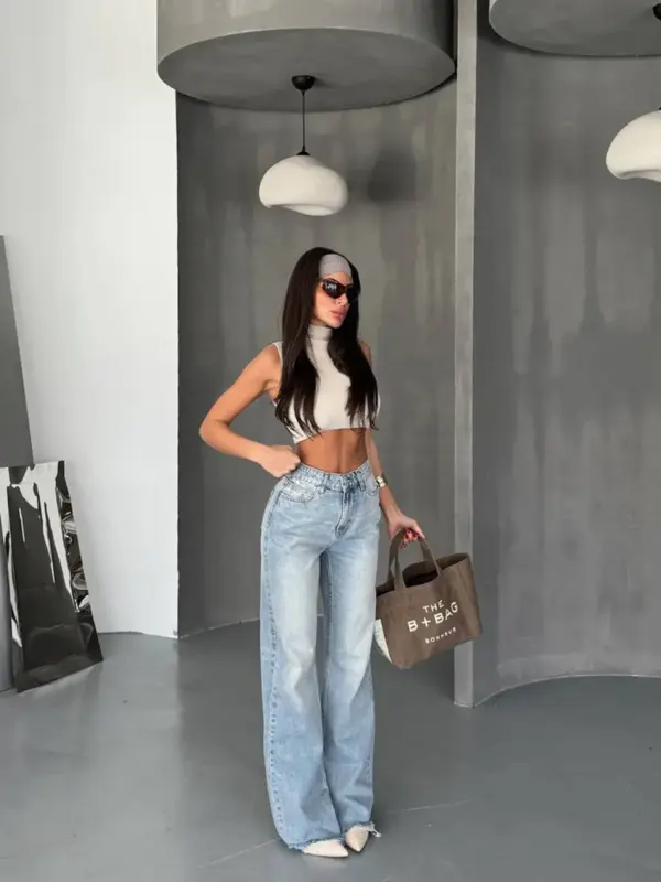 farmerice široka nogavica