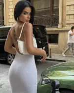 Maxi haljina Janice - siva - Slika 5