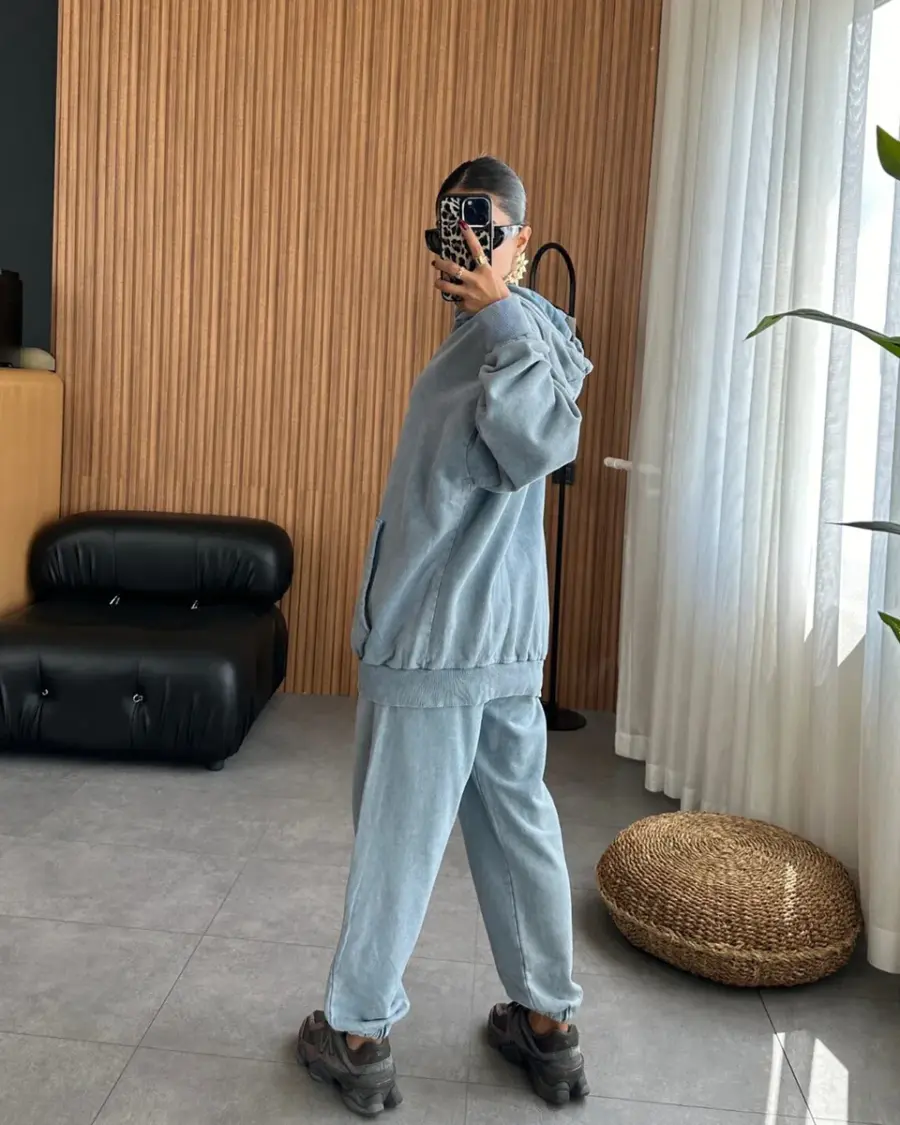 Dvodjelna trenerka Lois - plava - Slika 4