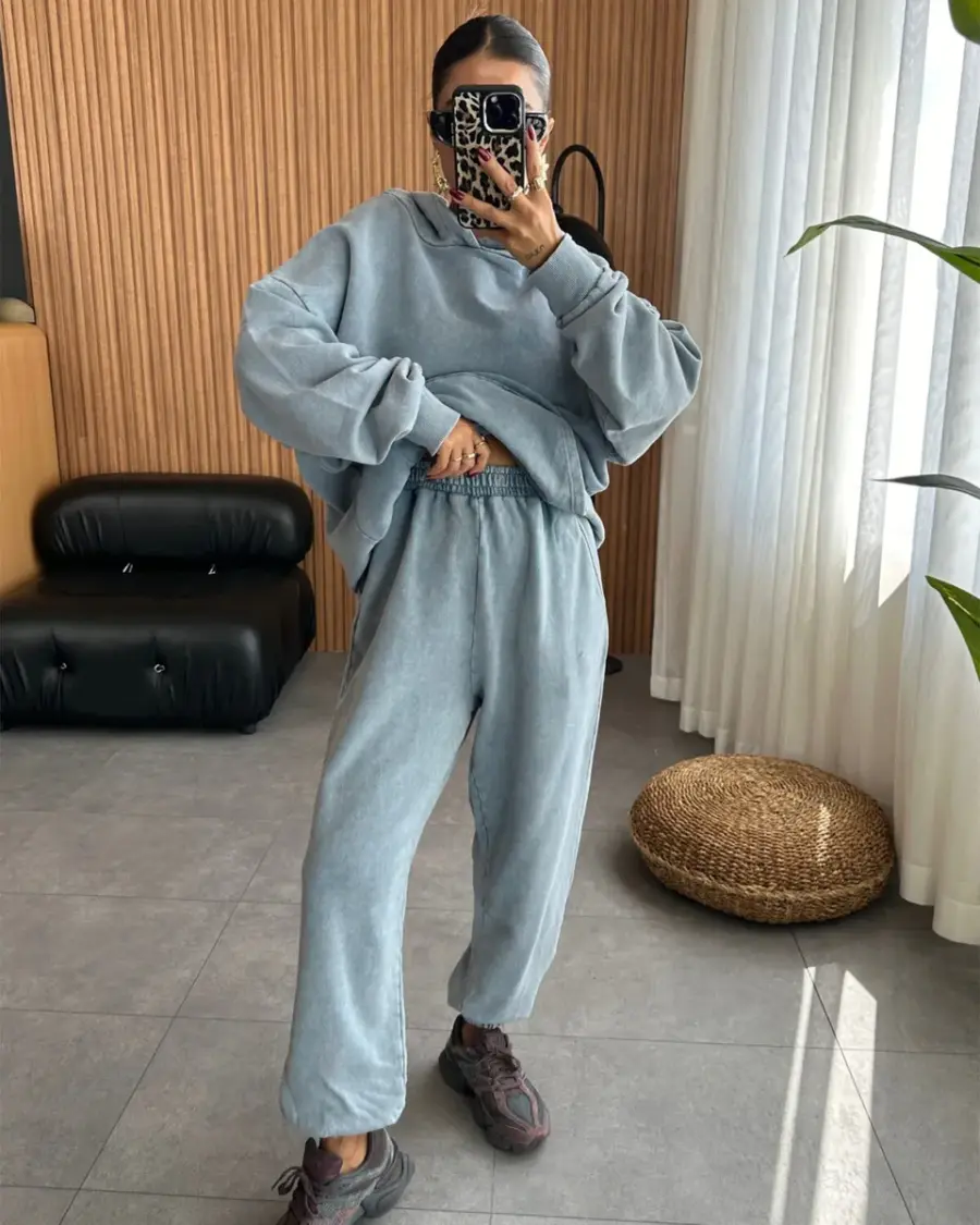 Dvodjelna trenerka Lois - plava - Slika 2