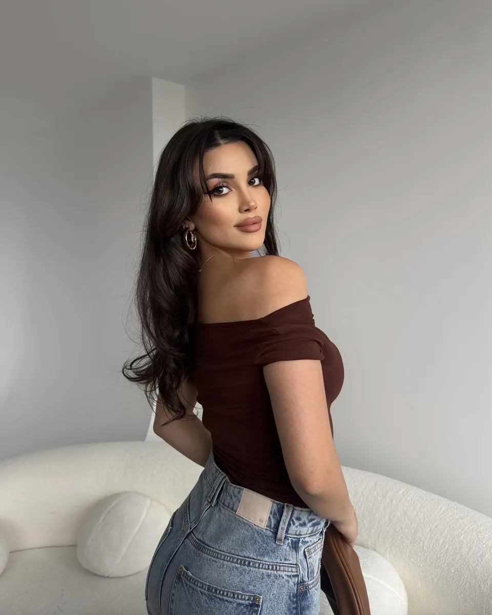 Majica Vickey - smeđa - Slika 3