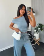 Dvodjelni set Piera - plavi - Slika 2