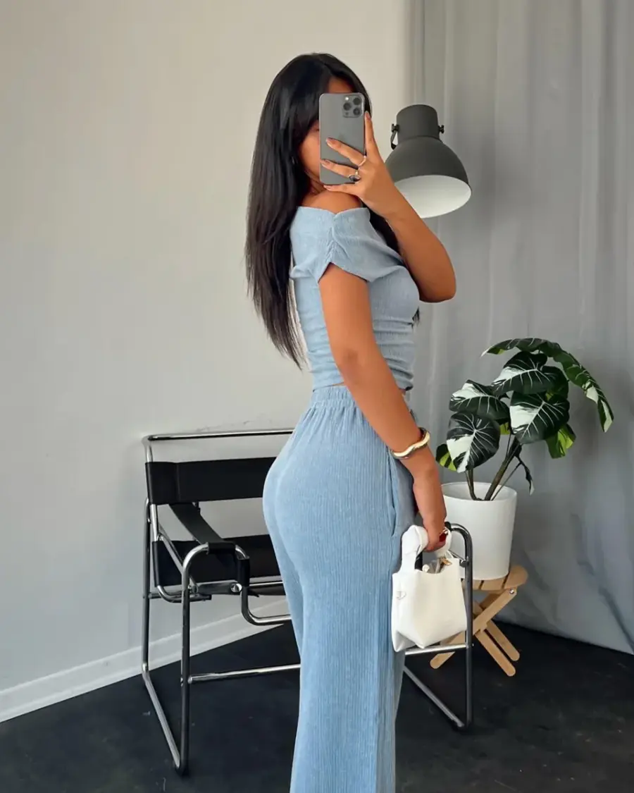 Dvodjelni set Piera - plavi - Slika 5