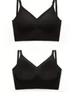 Top sa izrezanim leđima - crni - Slika 4